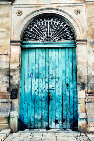 
                  
                    Italian Blue Door to the Soul
                  
                